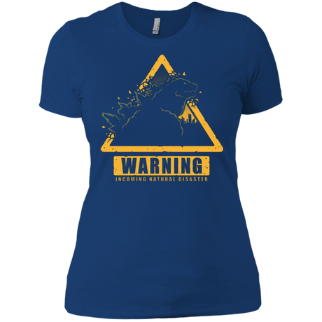 T-Shirts Royal / X-Small Incoming Natural Disaster Women's Premium T-Shirt