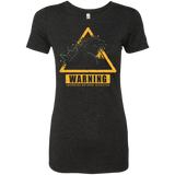 T-Shirts Vintage Black / Small Incoming Natural Disaster Women's Triblend T-Shirt