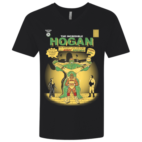 T-Shirts Black / X-Small Incredible Hogan Men's Premium V-Neck