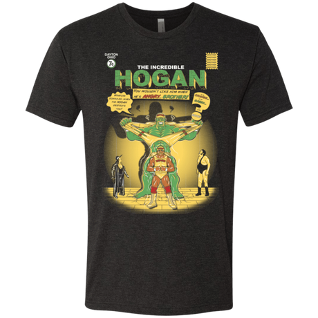 T-Shirts Vintage Black / Small Incredible Hogan Men's Triblend T-Shirt