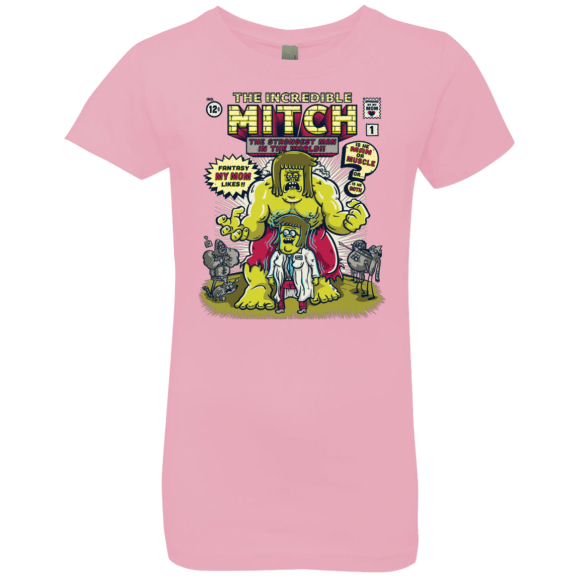 T-Shirts Light Pink / YXS Incredible Mitch Girls Premium T-Shirt