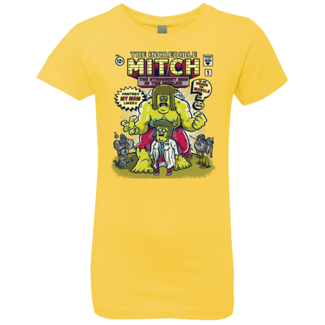 T-Shirts Vibrant Yellow / YXS Incredible Mitch Girls Premium T-Shirt