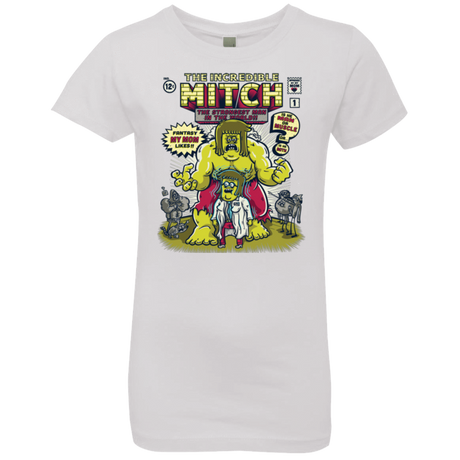 T-Shirts White / YXS Incredible Mitch Girls Premium T-Shirt