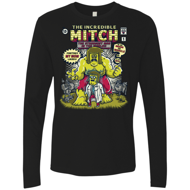T-Shirts Black / Small Incredible Mitch Men's Premium Long Sleeve