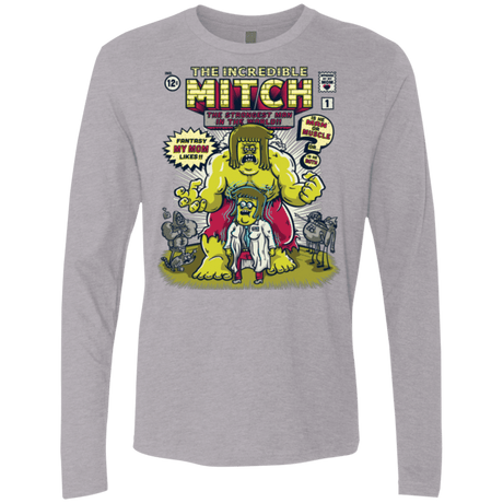 T-Shirts Heather Grey / Small Incredible Mitch Men's Premium Long Sleeve