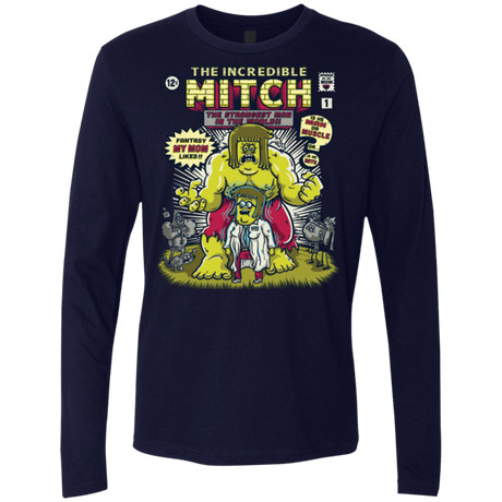 T-Shirts Midnight Navy / Small Incredible Mitch Men's Premium Long Sleeve