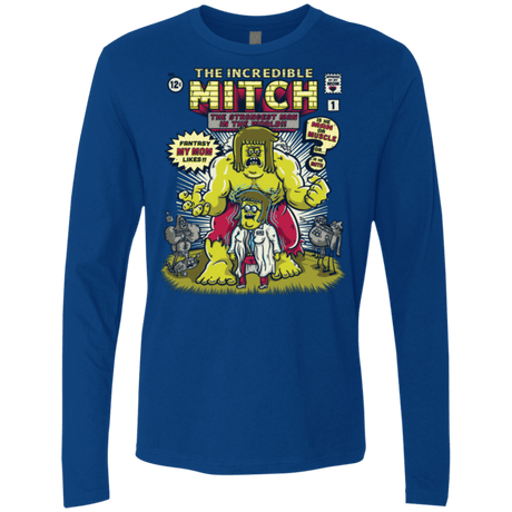 T-Shirts Royal / Small Incredible Mitch Men's Premium Long Sleeve