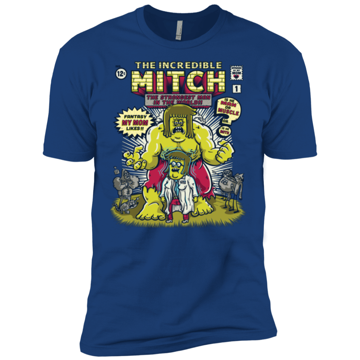 T-Shirts Royal / X-Small Incredible Mitch Men's Premium T-Shirt