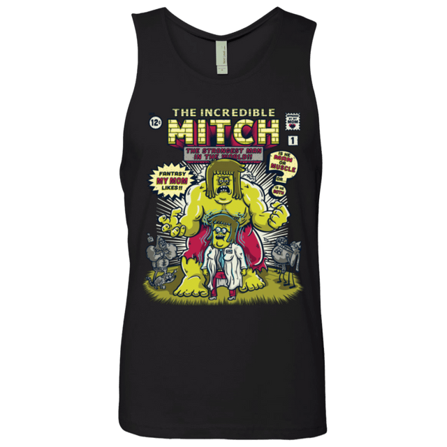 T-Shirts Black / Small Incredible Mitch Men's Premium Tank Top