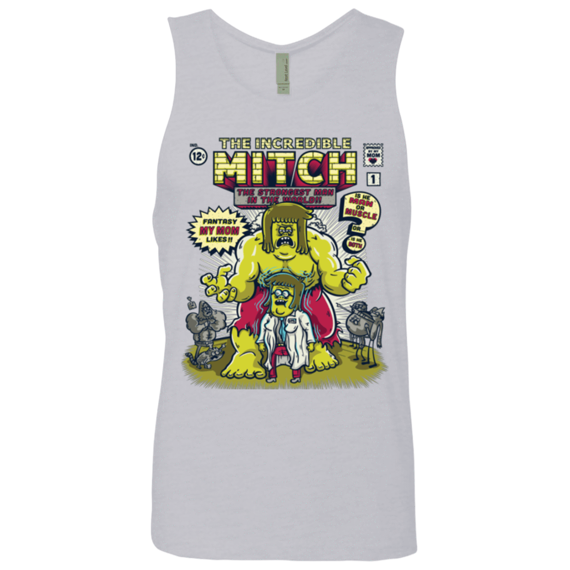 T-Shirts Heather Grey / Small Incredible Mitch Men's Premium Tank Top