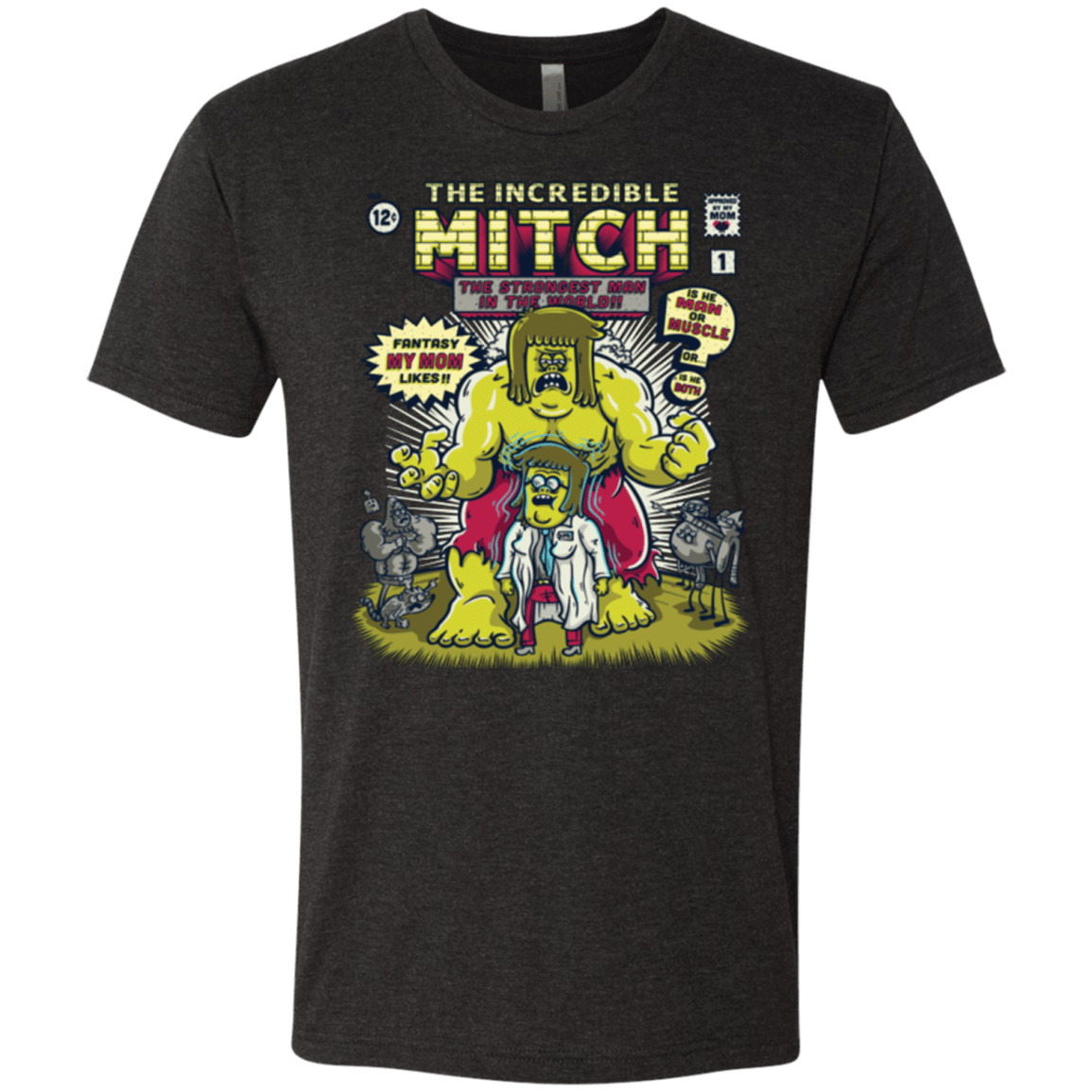 T-Shirts Vintage Black / Small Incredible Mitch Men's Triblend T-Shirt
