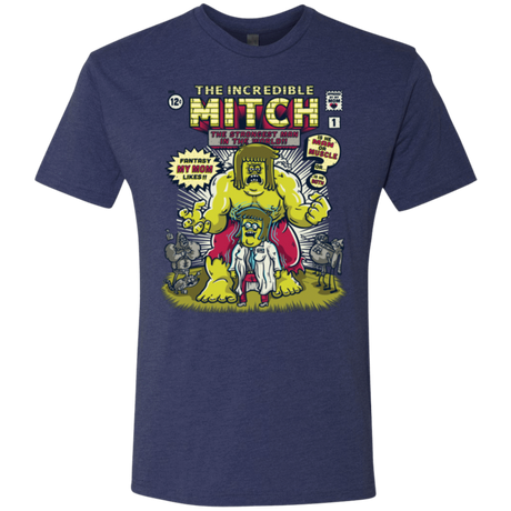 T-Shirts Vintage Navy / Small Incredible Mitch Men's Triblend T-Shirt