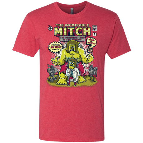 T-Shirts Vintage Red / Small Incredible Mitch Men's Triblend T-Shirt