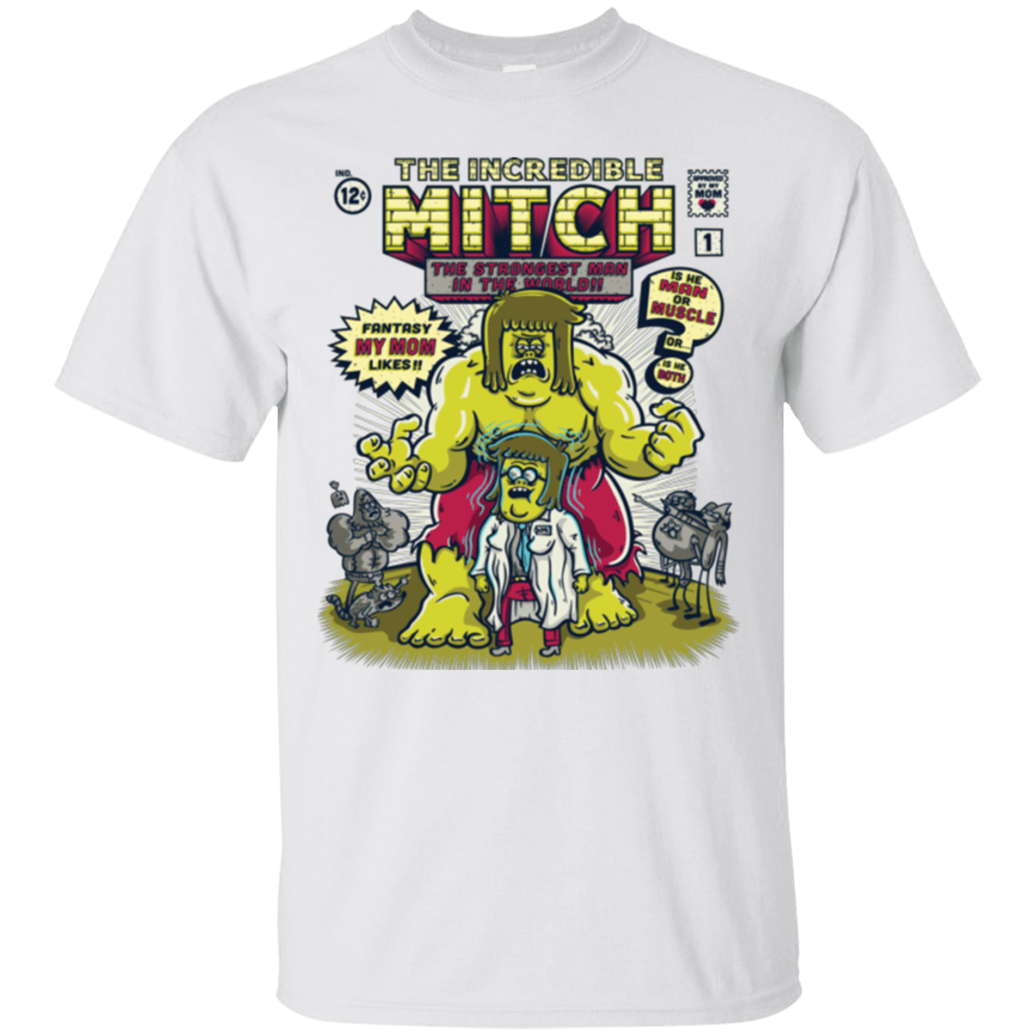 T-Shirts White / Small Incredible Mitch T-Shirt