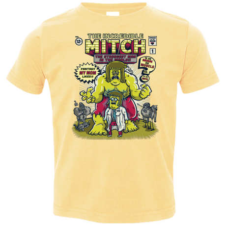 T-Shirts Butter / 2T Incredible Mitch Toddler Premium T-Shirt