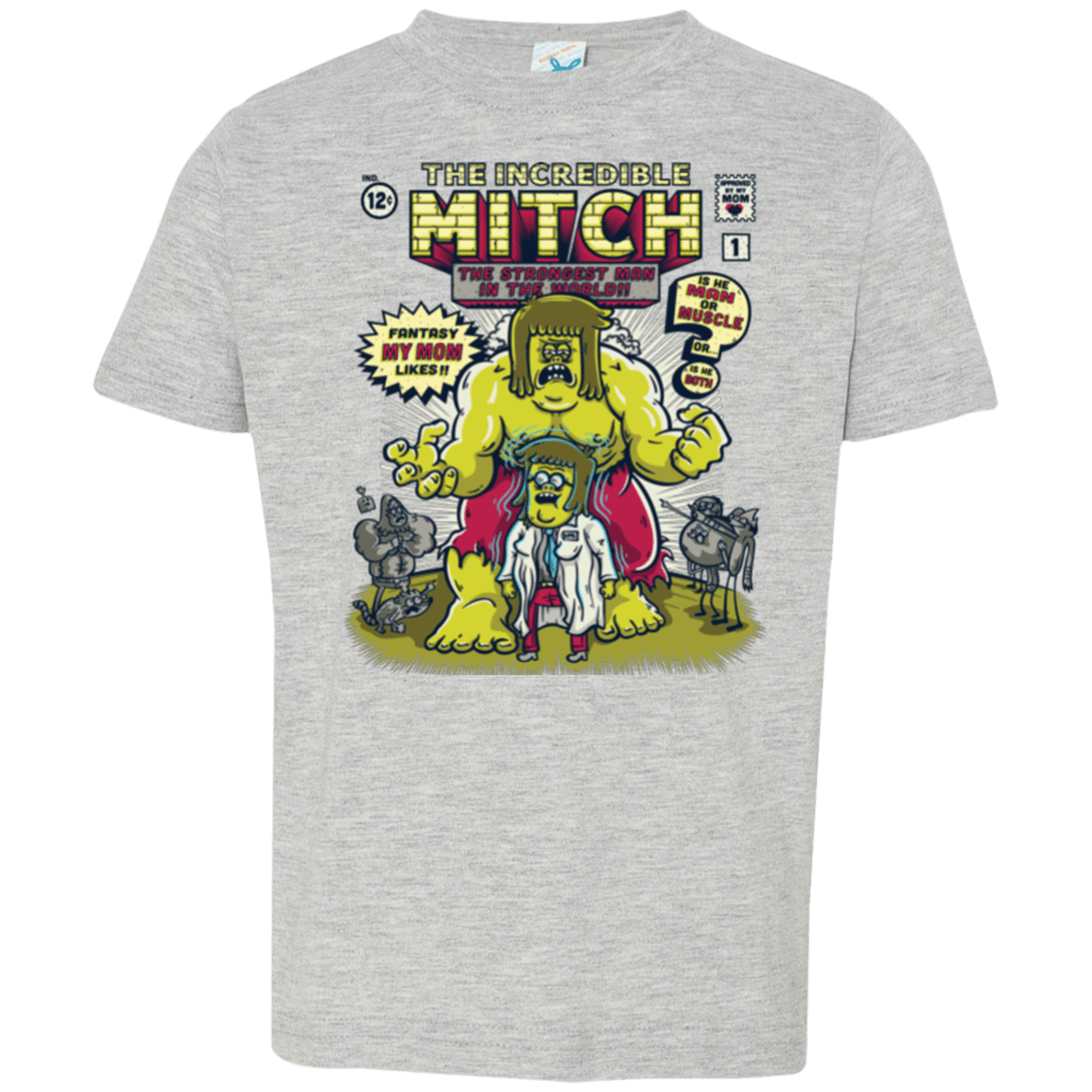 T-Shirts Heather / 2T Incredible Mitch Toddler Premium T-Shirt