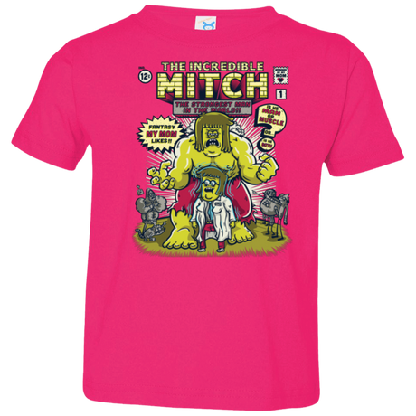 T-Shirts Hot Pink / 2T Incredible Mitch Toddler Premium T-Shirt