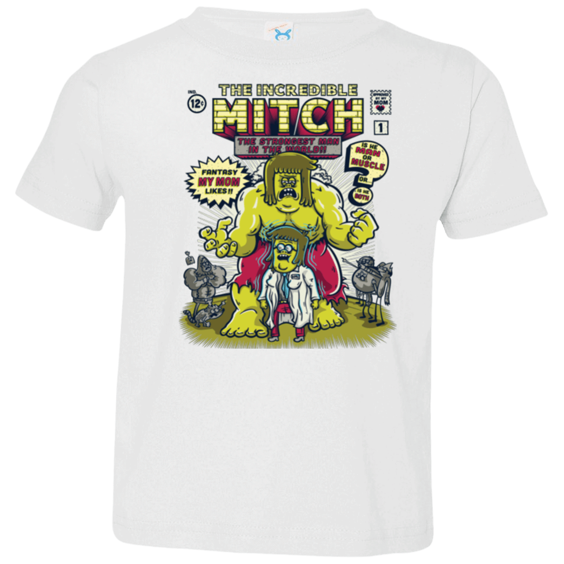 T-Shirts White / 2T Incredible Mitch Toddler Premium T-Shirt