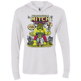 T-Shirts Heather White / X-Small Incredible Mitch Triblend Long Sleeve Hoodie Tee