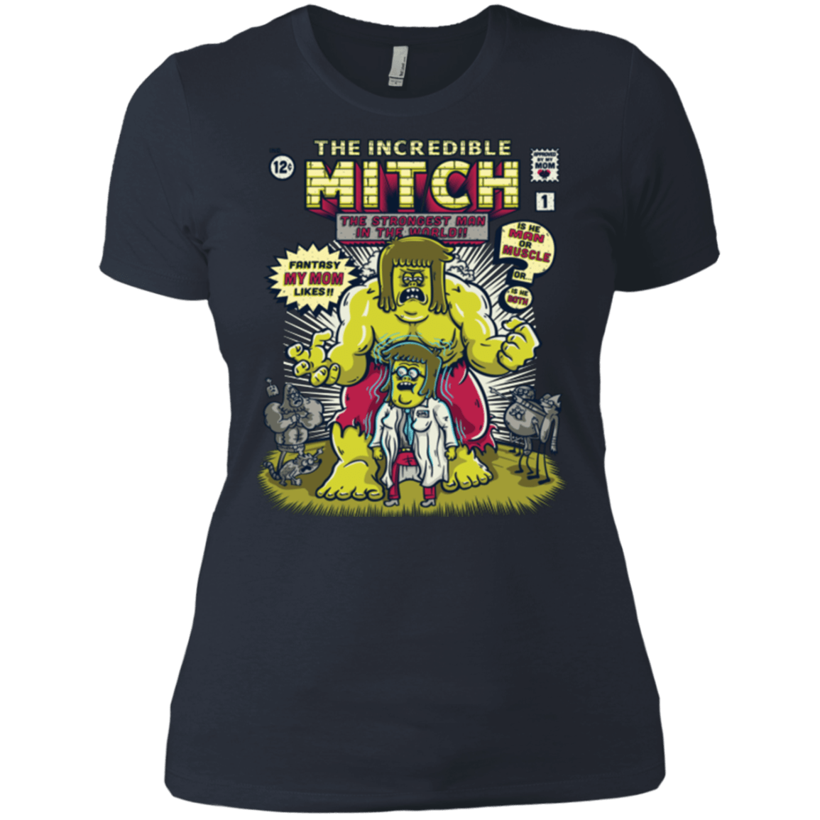 T-Shirts Indigo / X-Small Incredible Mitch Women's Premium T-Shirt