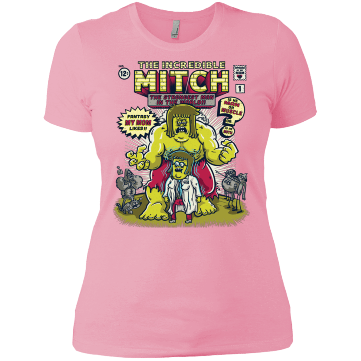 T-Shirts Light Pink / X-Small Incredible Mitch Women's Premium T-Shirt