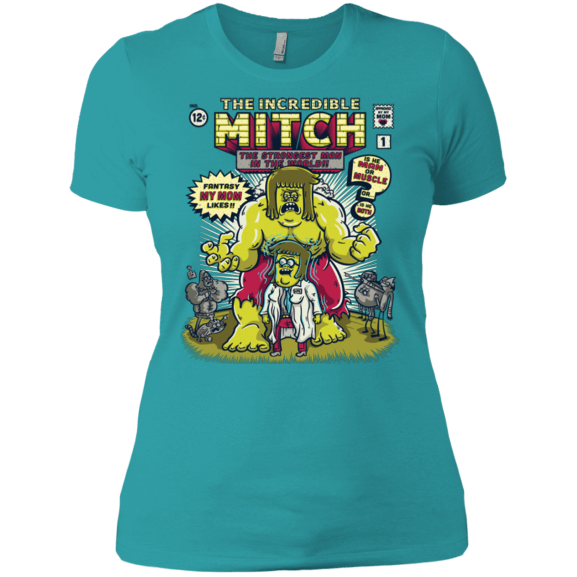 T-Shirts Tahiti Blue / X-Small Incredible Mitch Women's Premium T-Shirt