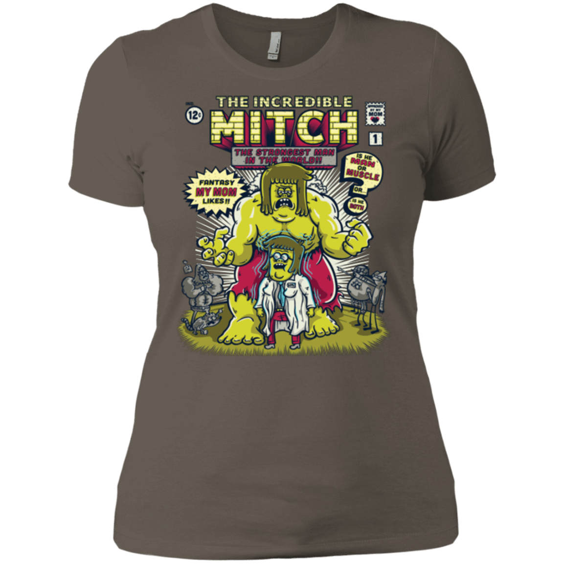 T-Shirts Warm Grey / X-Small Incredible Mitch Women's Premium T-Shirt