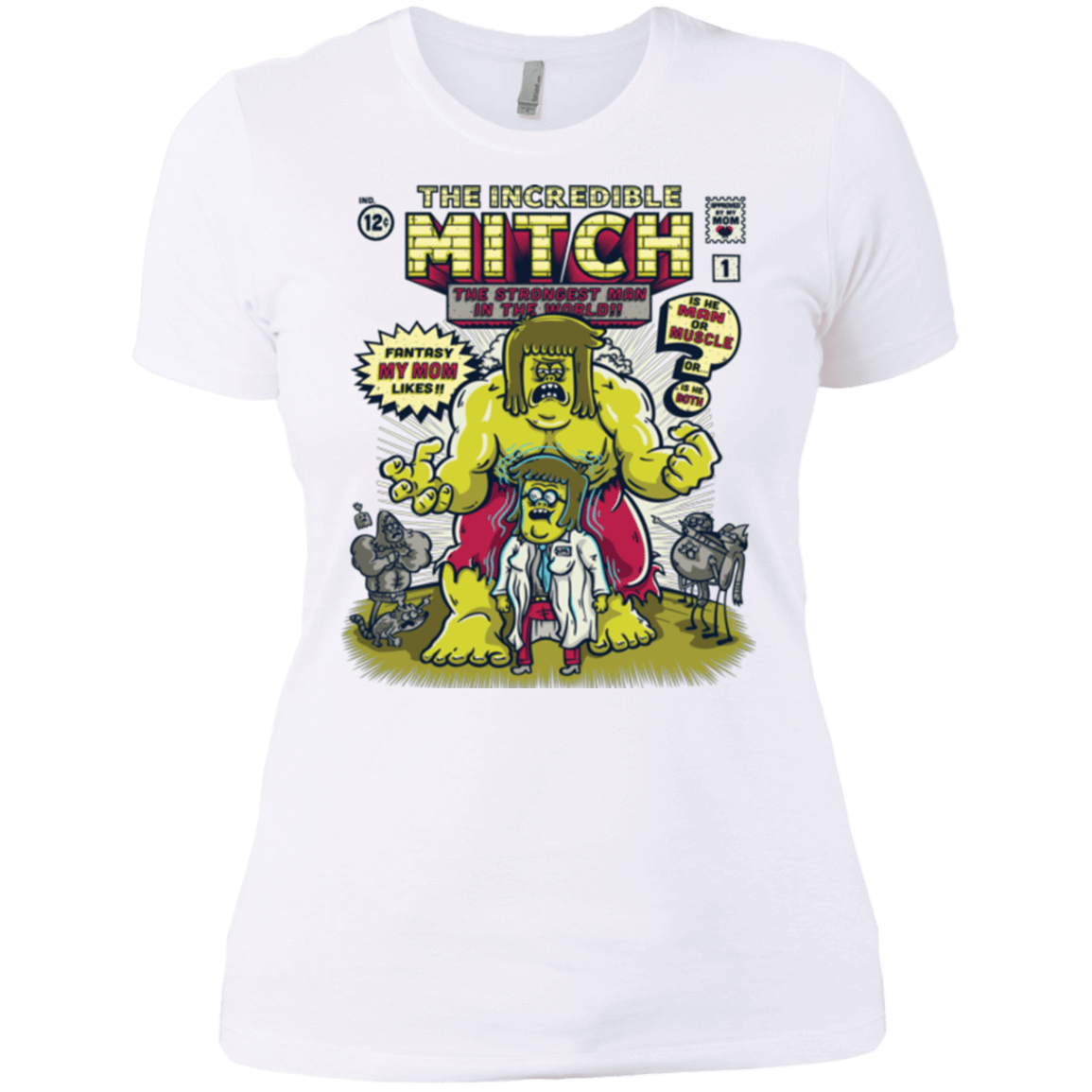 T-Shirts White / X-Small Incredible Mitch Women's Premium T-Shirt