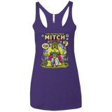 T-Shirts Purple / X-Small Incredible Mitch Women's Triblend Racerback Tank