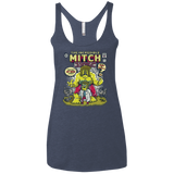 T-Shirts Vintage Navy / X-Small Incredible Mitch Women's Triblend Racerback Tank