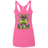 T-Shirts Vintage Pink / X-Small Incredible Mitch Women's Triblend Racerback Tank