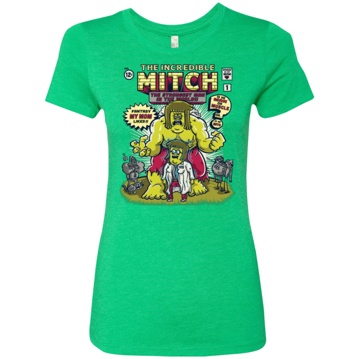 T-Shirts Envy / Small Incredible Mitch Women's Triblend T-Shirt