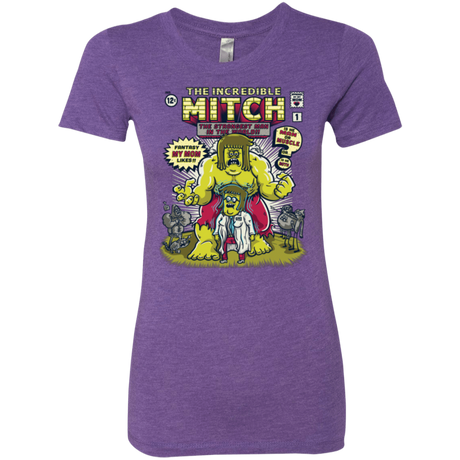 T-Shirts Purple Rush / Small Incredible Mitch Women's Triblend T-Shirt