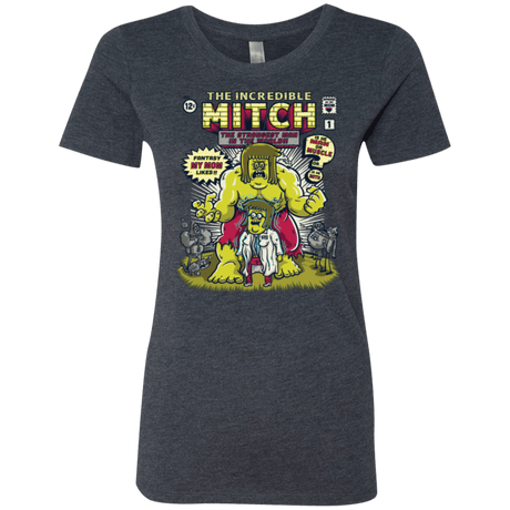T-Shirts Vintage Navy / Small Incredible Mitch Women's Triblend T-Shirt