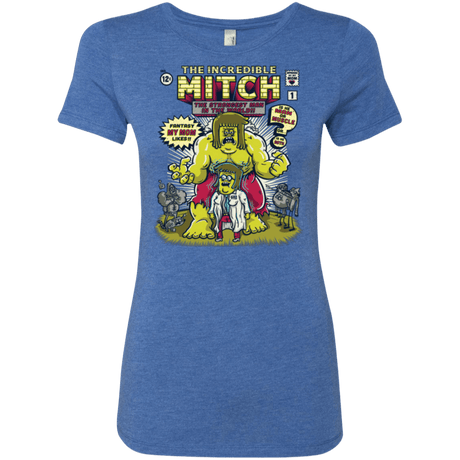 T-Shirts Vintage Royal / Small Incredible Mitch Women's Triblend T-Shirt