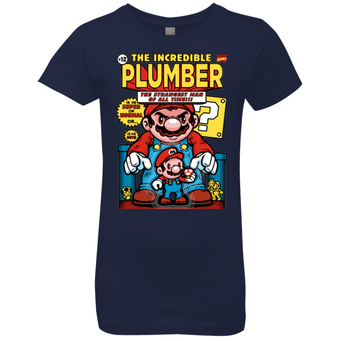 T-Shirts Midnight Navy / YXS incredible PLUMBER Girls Premium T-Shirt