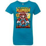 T-Shirts Turquoise / YXS incredible PLUMBER Girls Premium T-Shirt