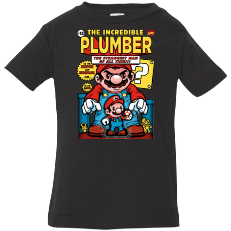 T-Shirts Black / 6 Months incredible PLUMBER Infant PremiumT-Shirt
