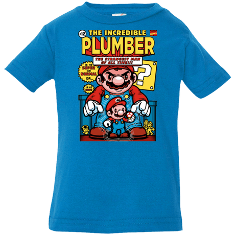 T-Shirts Cobalt / 6 Months incredible PLUMBER Infant PremiumT-Shirt