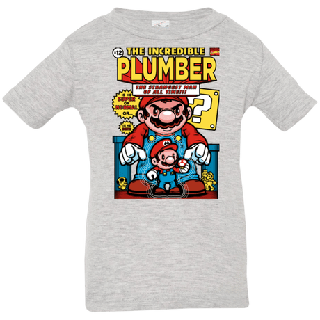T-Shirts Heather / 6 Months incredible PLUMBER Infant PremiumT-Shirt