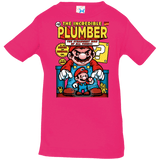 T-Shirts Hot Pink / 6 Months incredible PLUMBER Infant PremiumT-Shirt