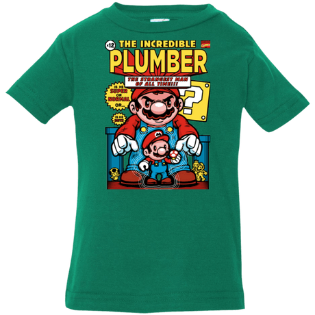 T-Shirts Kelly / 6 Months incredible PLUMBER Infant PremiumT-Shirt