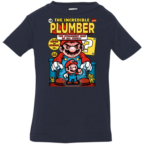 T-Shirts Navy / 6 Months incredible PLUMBER Infant PremiumT-Shirt