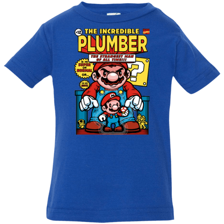 T-Shirts Royal / 6 Months incredible PLUMBER Infant PremiumT-Shirt