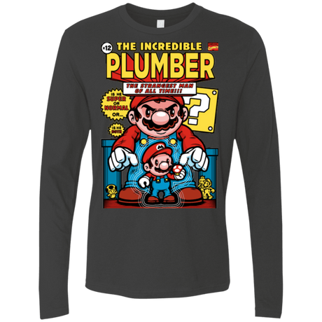 T-Shirts Heavy Metal / Small incredible PLUMBER Men's Premium Long Sleeve