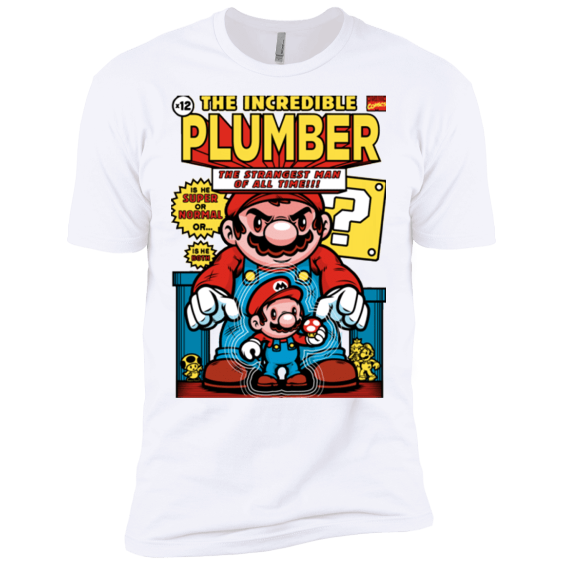 T-Shirts White / X-Small incredible PLUMBER Men's Premium T-Shirt
