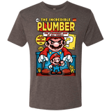 T-Shirts Macchiato / Small incredible PLUMBER Men's Triblend T-Shirt