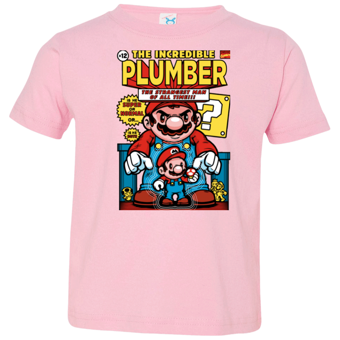 T-Shirts Pink / 2T incredible PLUMBER Toddler Premium T-Shirt