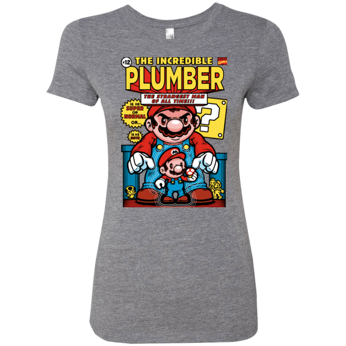 T-Shirts Premium Heather / Small incredible PLUMBER Women's Triblend T-Shirt