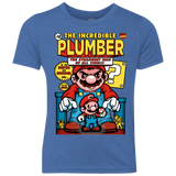 T-Shirts Vintage Royal / YXS incredible PLUMBER Youth Triblend T-Shirt